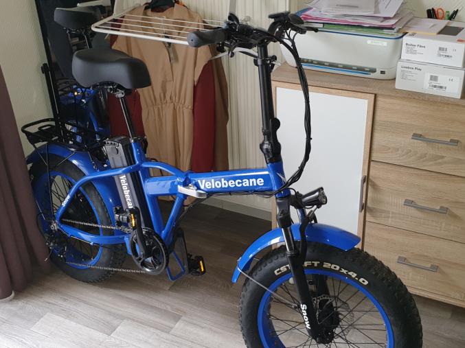 Velo electrique pliant