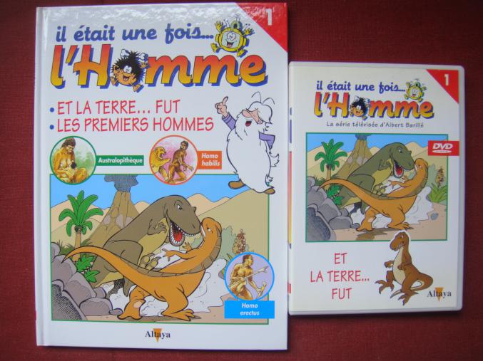 Collection "Il était une fois l' homme" Livres et DVD
