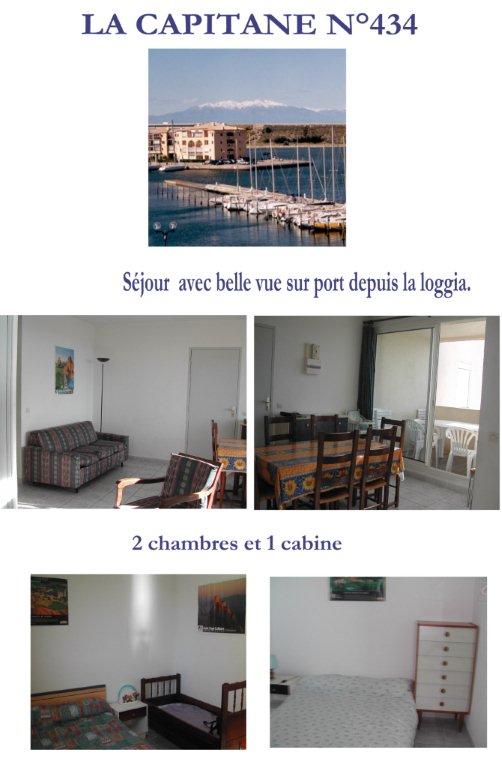 Appart  F3 a louer à la mer