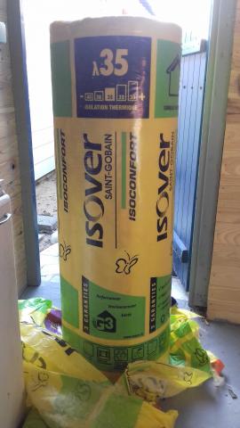 Rouleaux laine de verre