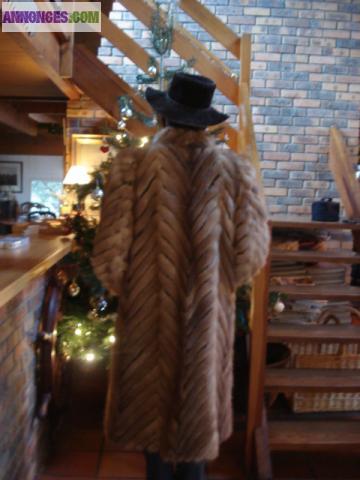 Manteau de vison