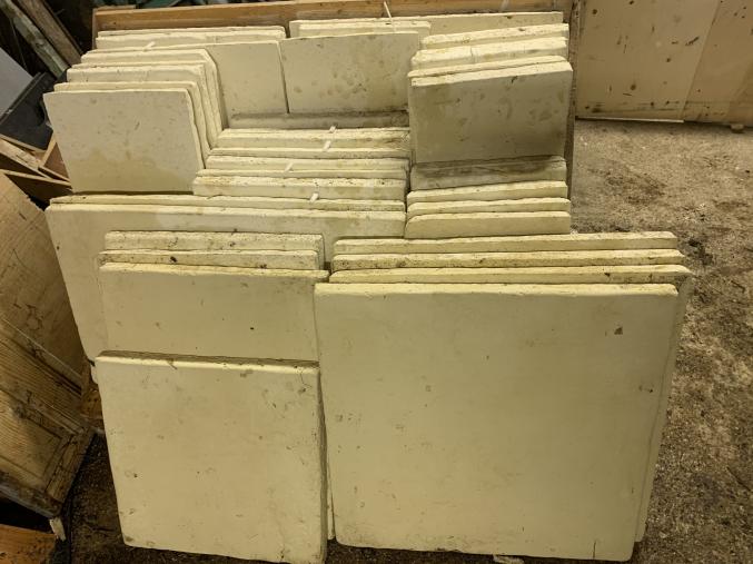 Surplus de dalles de jardin