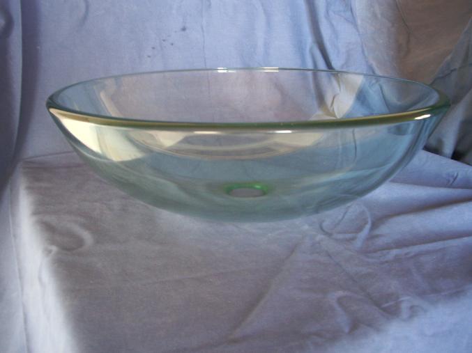 Vasque en verre