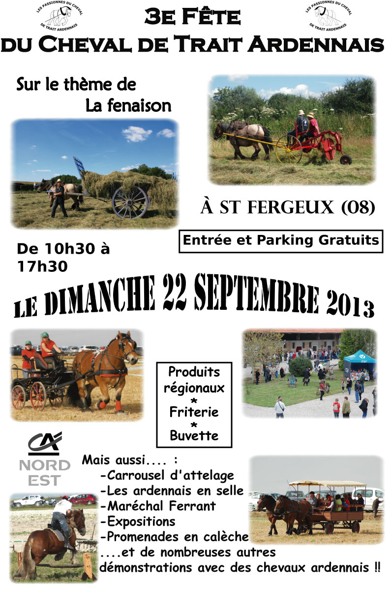 3e Fete du Cheval de Trait Ardennais