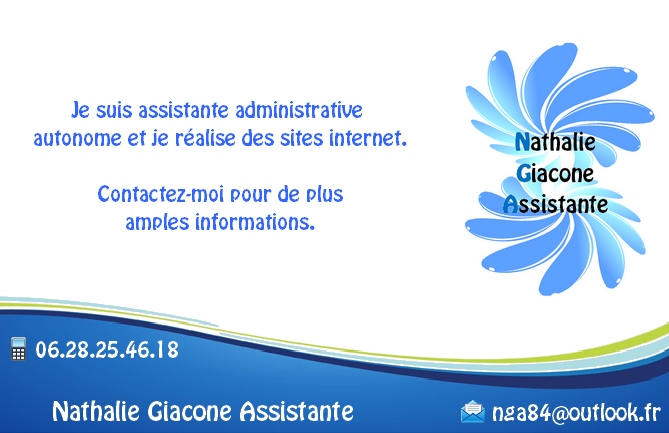 Je suis Nathalie, assistante administrative autonome