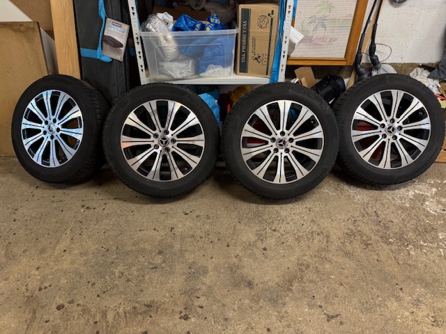 Roues hiver complètes Mercedes EQA et EQB + 1 Kit nettoyage OFFERT
