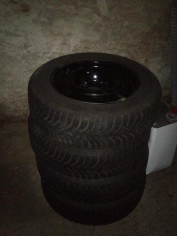 4 Pneus Hiver 185 60 R15 Michelin Alpin Neuf monté