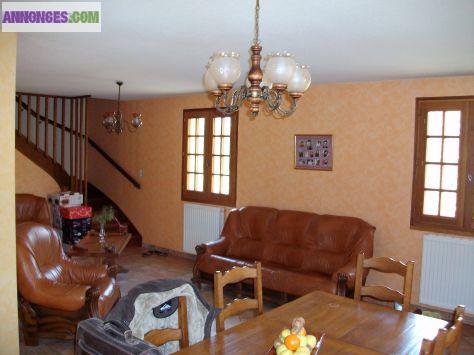 Maison 5 piece(s) 116 m² hab. 1500 m² de terrain