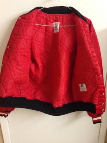 Blouson STARTER NBA BULLS rouge Taille M
