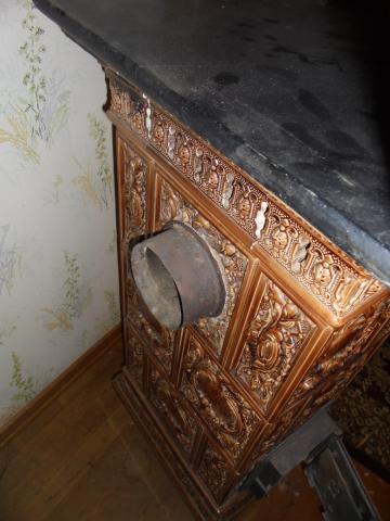 Poele faïence alsacien kachelofen four cheminee