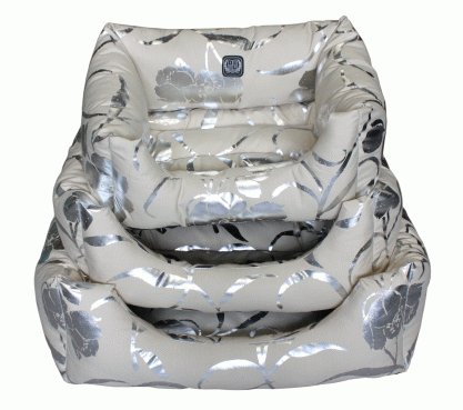 Panier carré matelassé pour chiens Altea Confort Beige