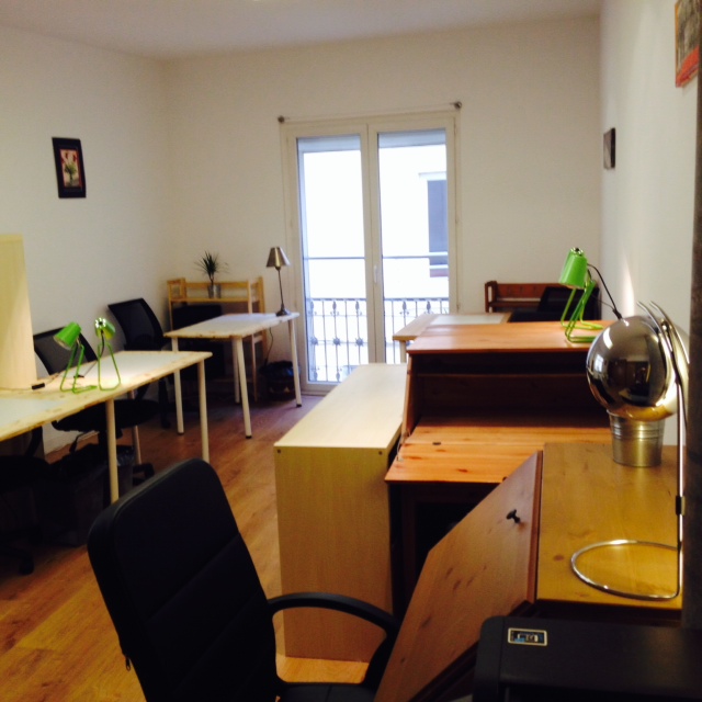 Bureau coworking calme/Ecusson