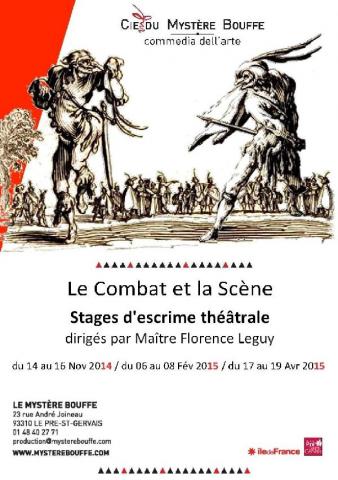 Stage Escrime théâtrale