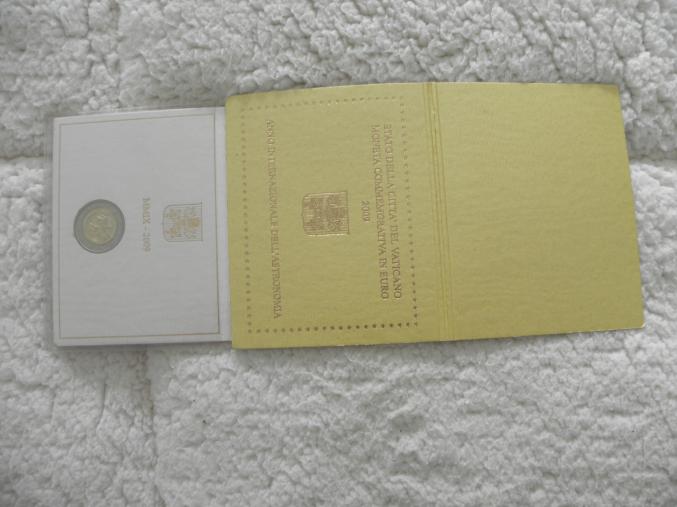 2 EUROS COMMEMORATIVES VATICAN 2009