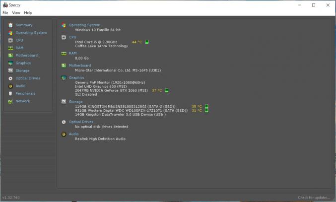 PC Portable Gamer MSI GL63 8RE GTX1060