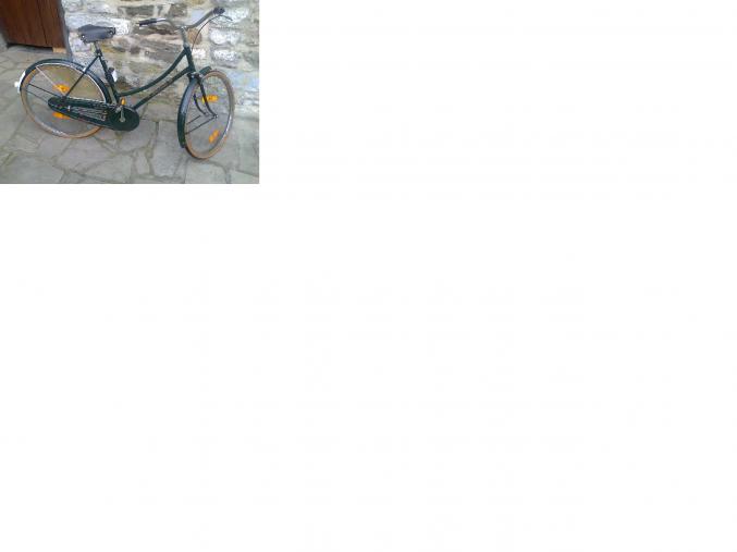 Ancien velo style hollandais