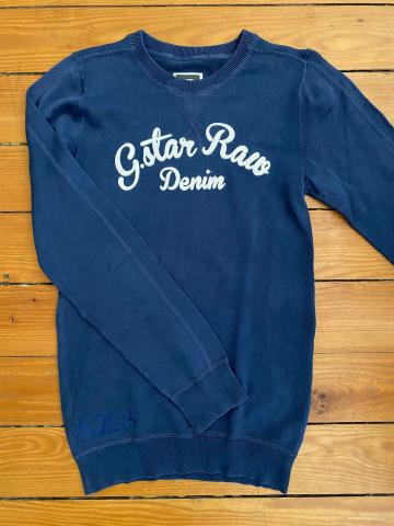 Pull G-star raw bleu