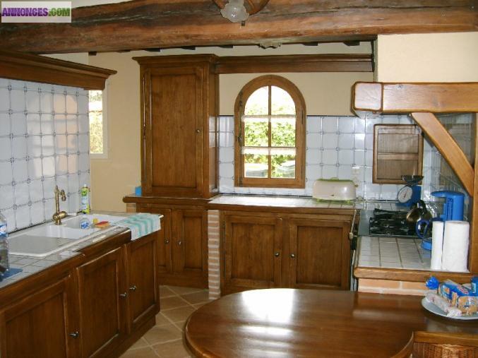 Vallée de l'Eure : Maison Longère de 6 pièces sur 112 m²