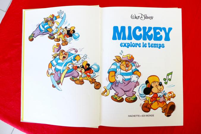 Mickey Explore le Temps "Collector" NEUF 1980