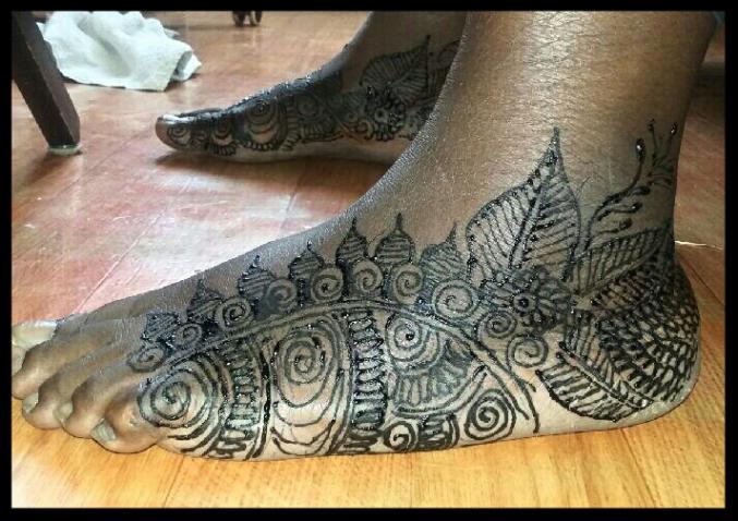 Tatouages au henné