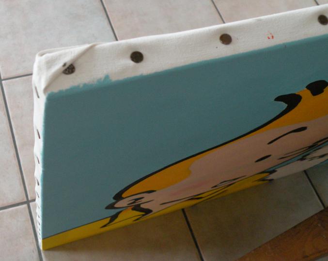 Tableau tintin et milou