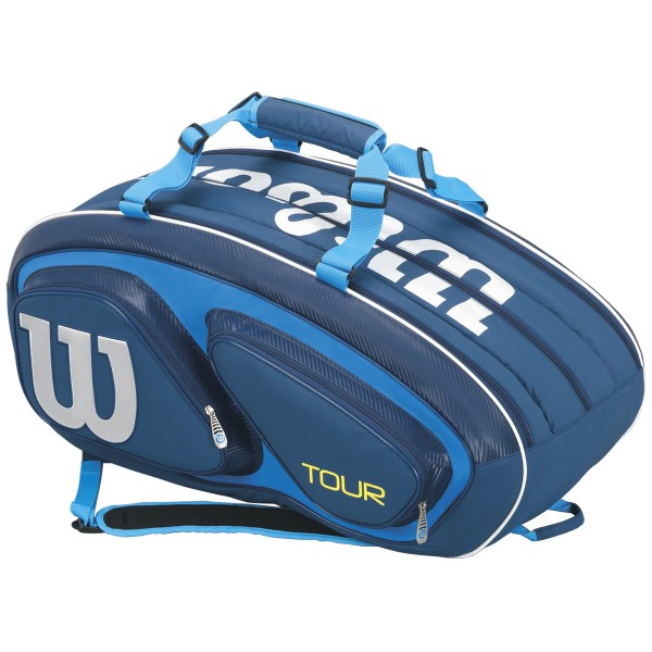 SAC DE TENNIS WILSON TOUR V 15 bleu