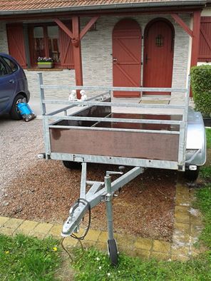 REMORQUE DEUX ESSIEUX