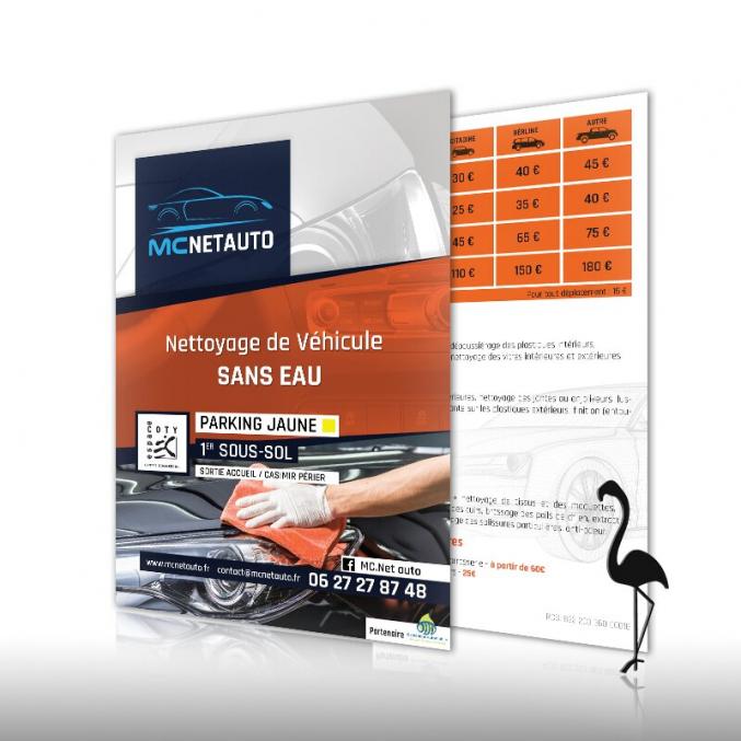 Le Havre: création de logos, flyers, dépliants, affiches, cartes de visite, enseignes etc..