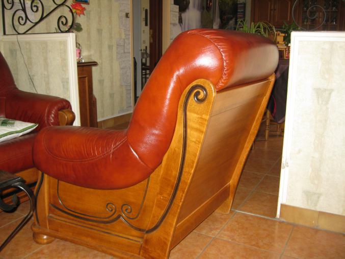 Vend 1 fauteuil cuir 