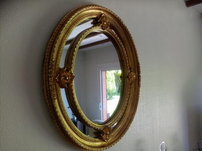 LOT 3 LUMINAIRES  + 1 CHANDELIER + 1 VASE + 1 MIROIR