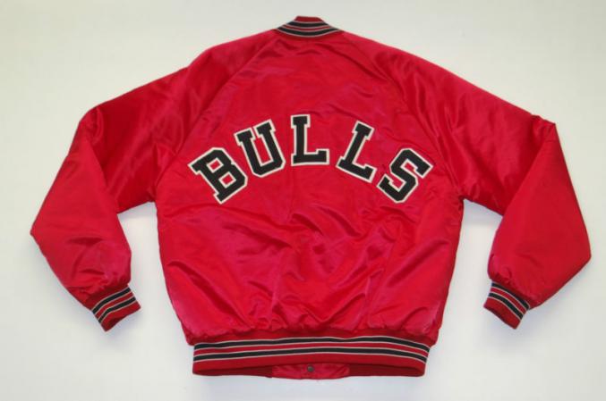 Blouson STARTER CHALK LINE  BULLS rouge taille M
