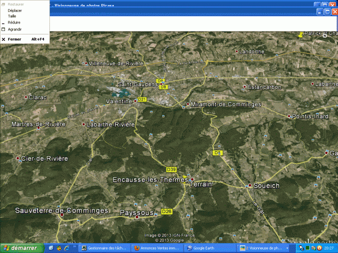 Terrain à batir 45 mn de Tlse 3.50 € d'autoroute au pied des Pyrénées