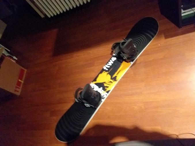 Snowboard + fix burton custom