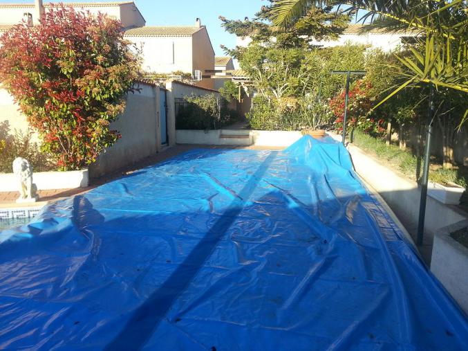 BÂCHE HIVER 4 X 10 M