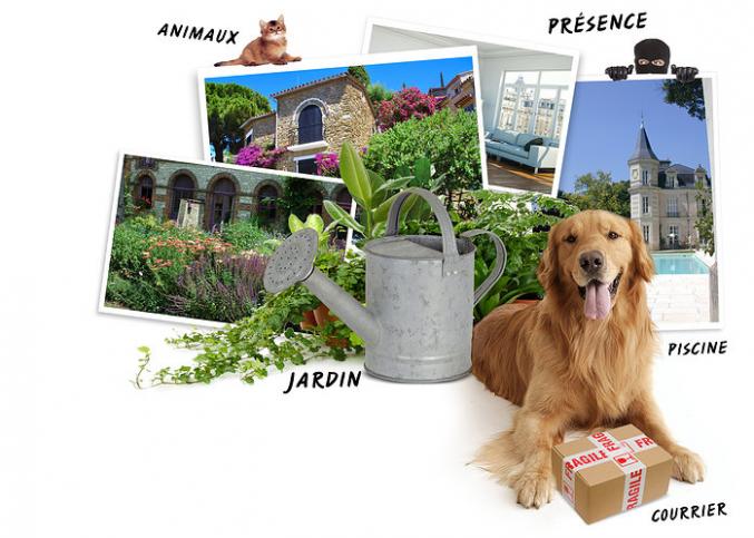 Gardien de propriété dans le sud est de la France