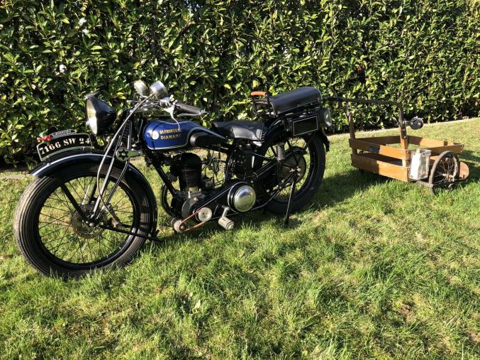 1932 Motorrad Francaise Diamant 350