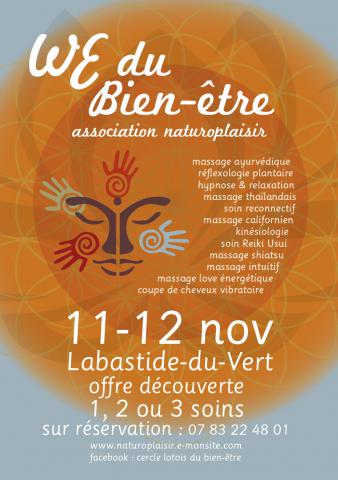 WE découverte de soins de bien-être à Labastide du vert (46)