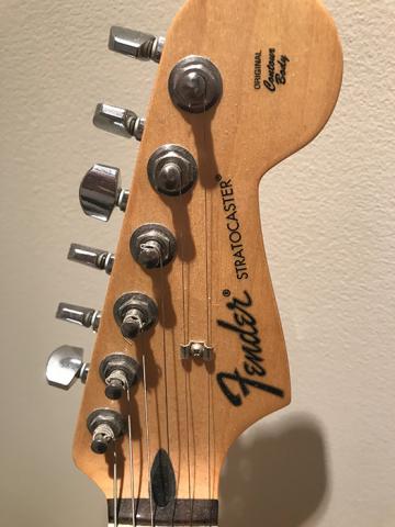 Guitare Fender mexique Blanche