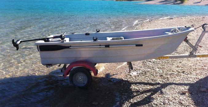 VENDS Barque la « SPATIEUSE » 3,20M de DELTA NAUTIC.