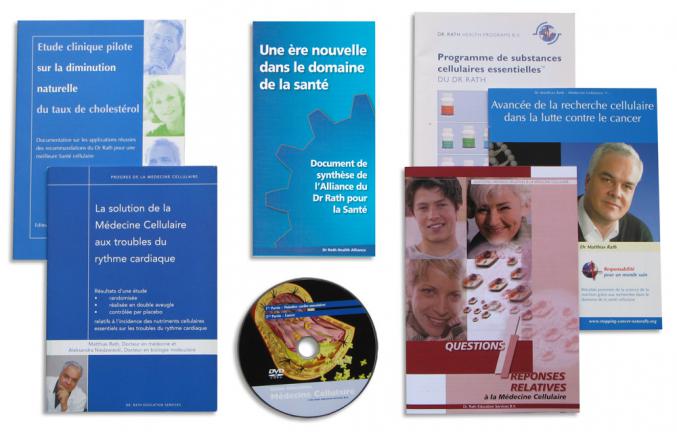 LIVRETS + DVD sur la MEDECINE NATURELLE du Dr MATTHIAS RATH