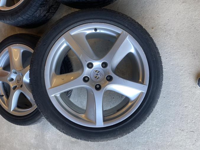 Porsche cayenne 955, 4 JANTES alu