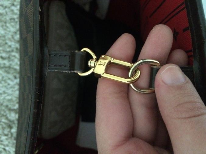 Sac Louis Vuitton Cabas Marron