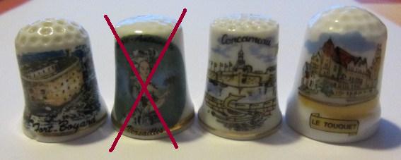 Des a coudre de collection  lot 3