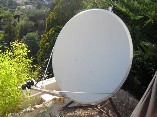 Parabole satellite alu haut de gamme