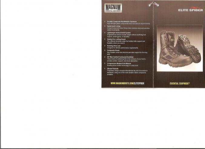 CHAUSSURE INTERVENTION MAGNUM