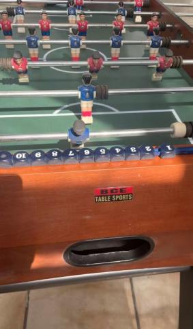 Table Baby-foot complet démontable