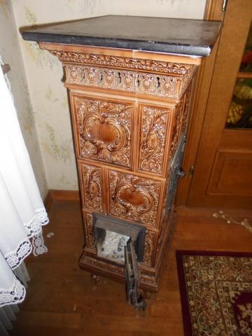 Poele faïence alsacien kachelofen four cheminee