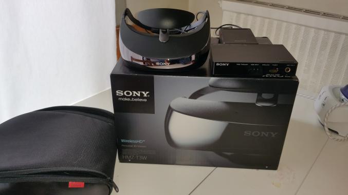 Sony visiocasque 3d hmz-t3w