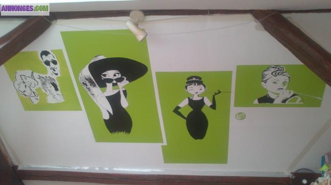 Fresques et peintures