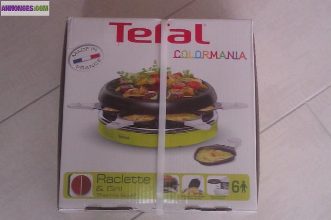Appareil raclette et grill TEFAL tout neuf